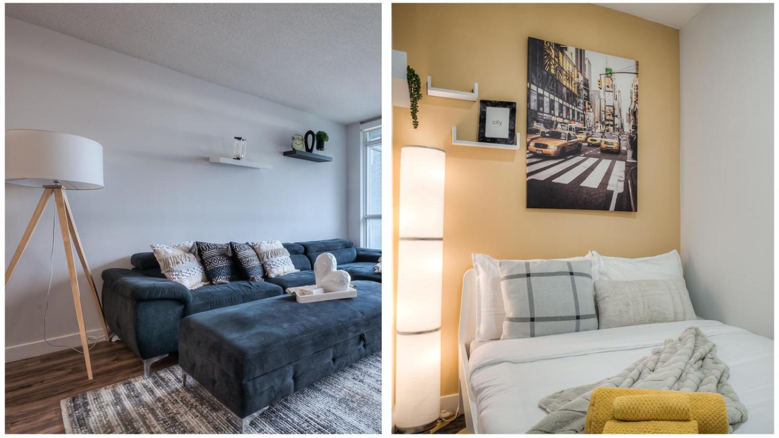 Elegant 1br Den Downtown - Sleep 6 Apartment *