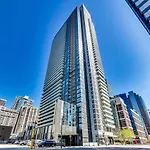 Beautiful Skyline View Downtown Toronto