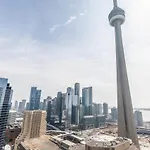 Stylish 1Br + Office Condo - Cn Tower View