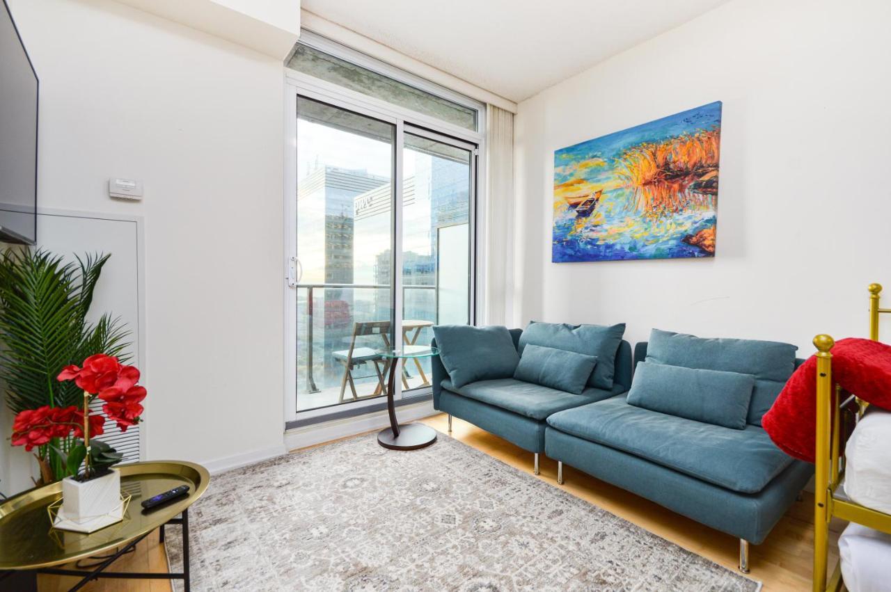 Apartment Downtown Mins From Scotiabank Arena, Tiff, Cn Tower, Union, Mtcc *